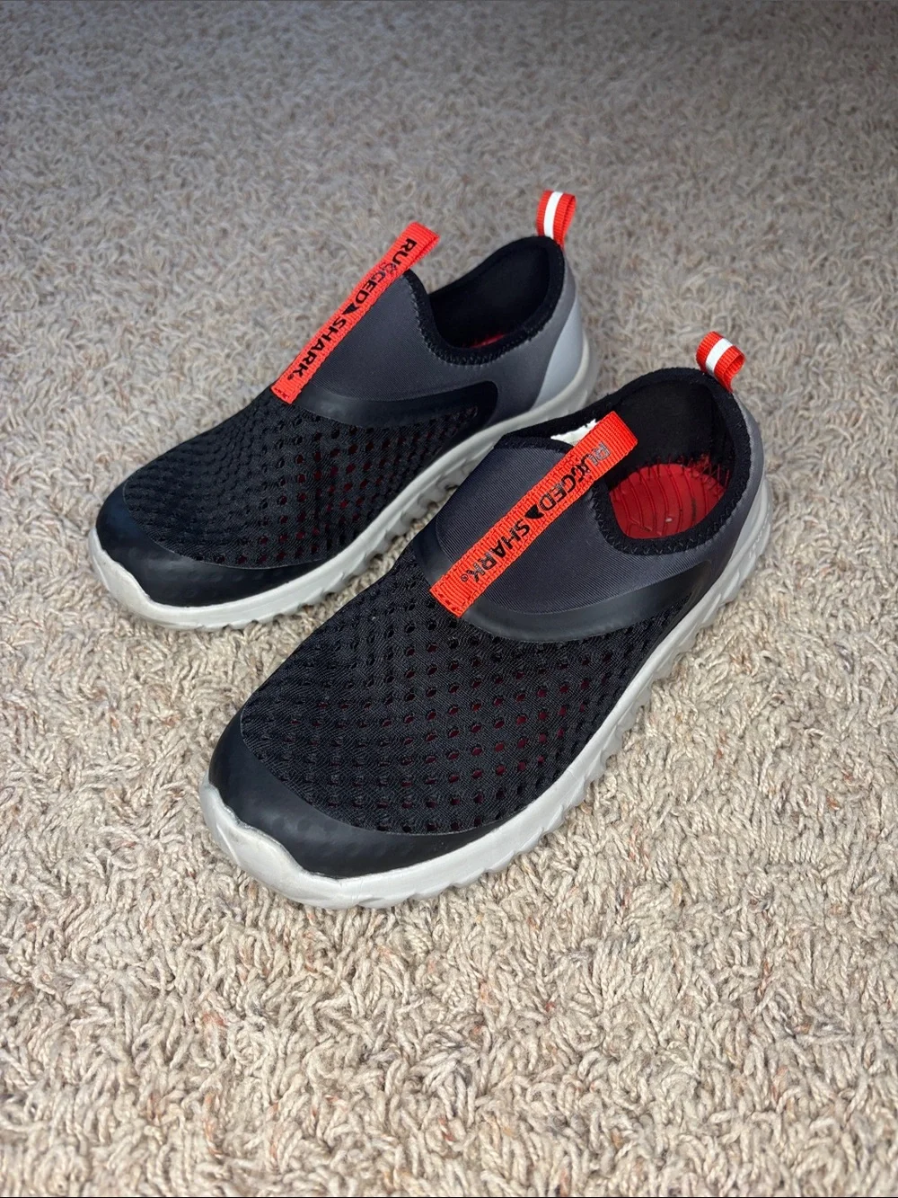 🦈Rugged Shark Kids Slip-On Water Shoes🦈